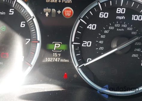 2016 Acura Tlx Tech z USA, uszkodzony, nr VIN 19UUB1F51GA015715